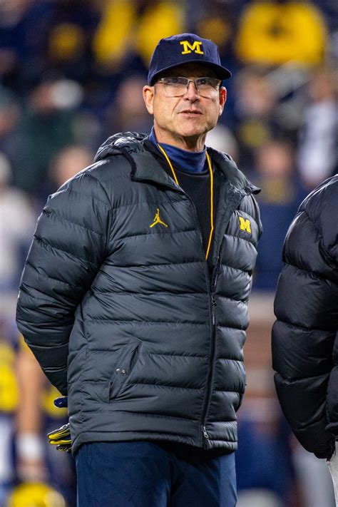 What does 'Bet' mean after Michigan coach Jim Harbaugh is .